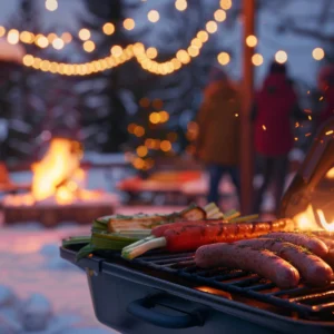 Beispielbild "Wintergrillen"